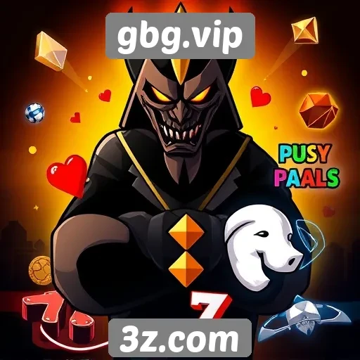 Diversidade de jogos disponíveis no gbg.vip