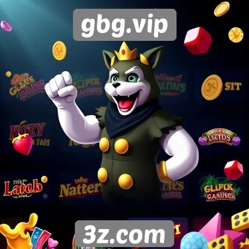 Variedade de jogos disponíveis no gbg.vip